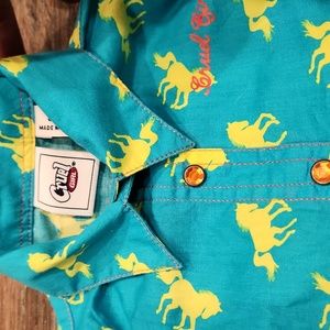 Cruel Girl Western Show Shirt Kids